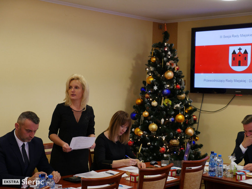 III sesja Rady Miejskiej w Sierpcu