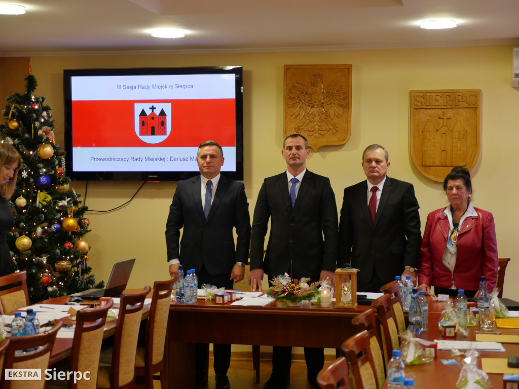 III sesja Rady Miejskiej w Sierpcu