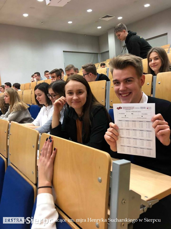 Sierpeccy licealiści i matematyka