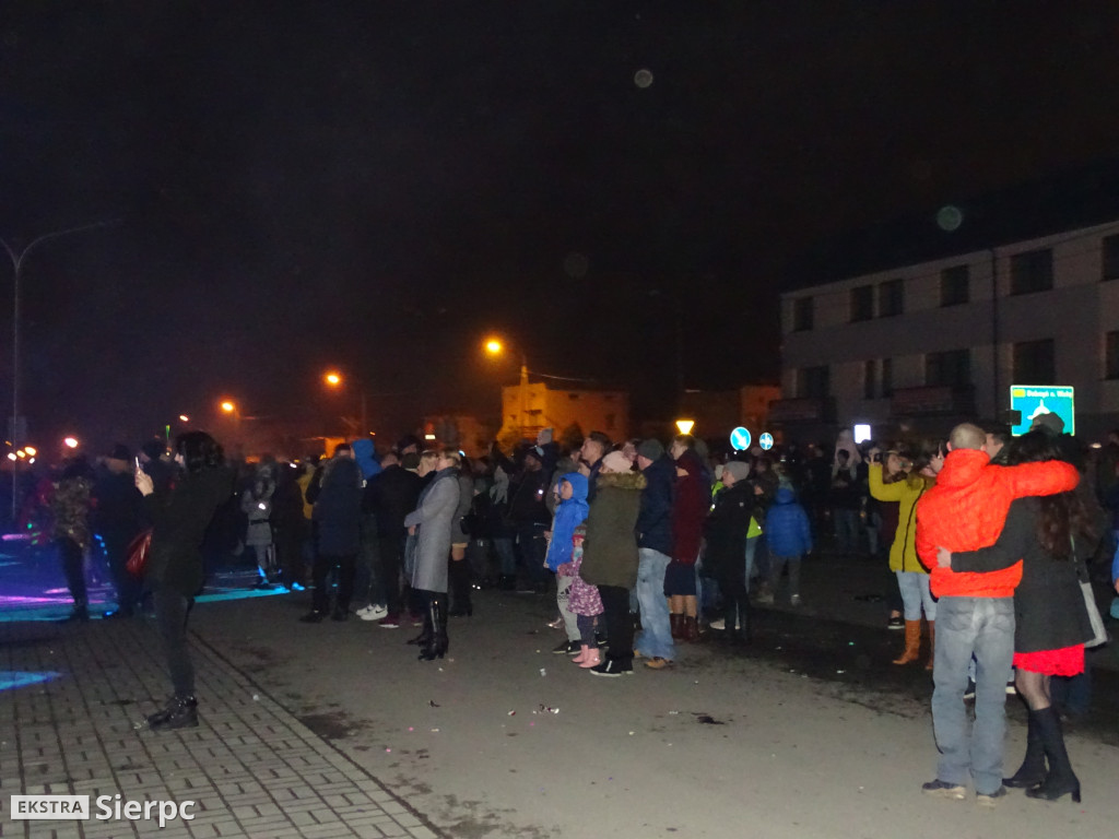 Powitanie Nowego Roku w Sierpcu