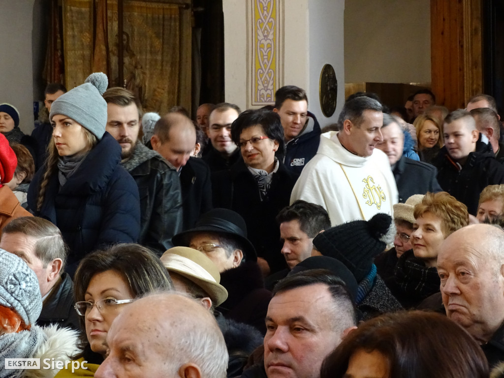 Huzary w kościele w Borkowie