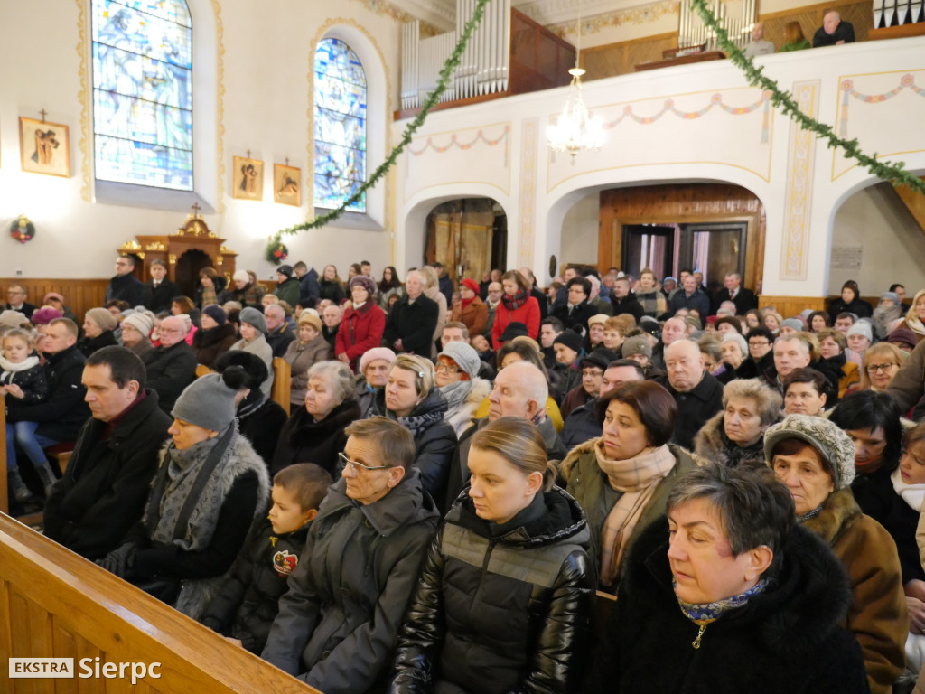 Huzary w kościele w Borkowie