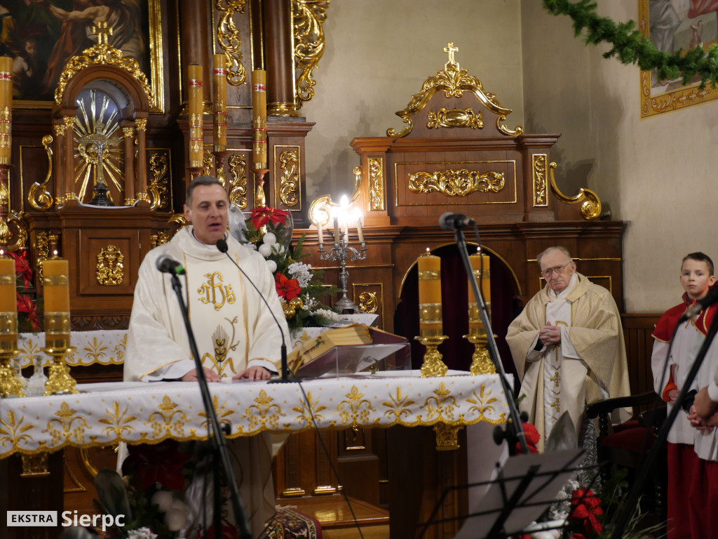 Huzary w kościele w Borkowie