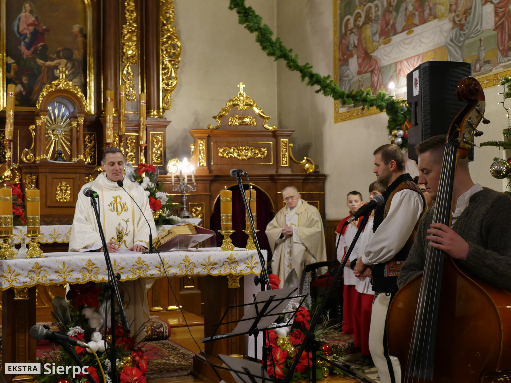 Huzary w kościele w Borkowie
