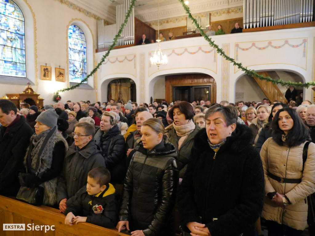 Huzary w kościele w Borkowie