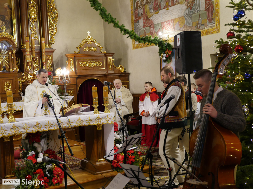Huzary w kościele w Borkowie