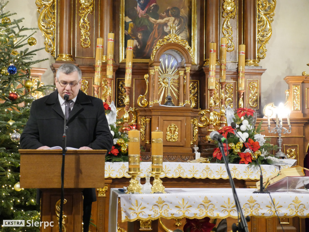 Huzary w kościele w Borkowie