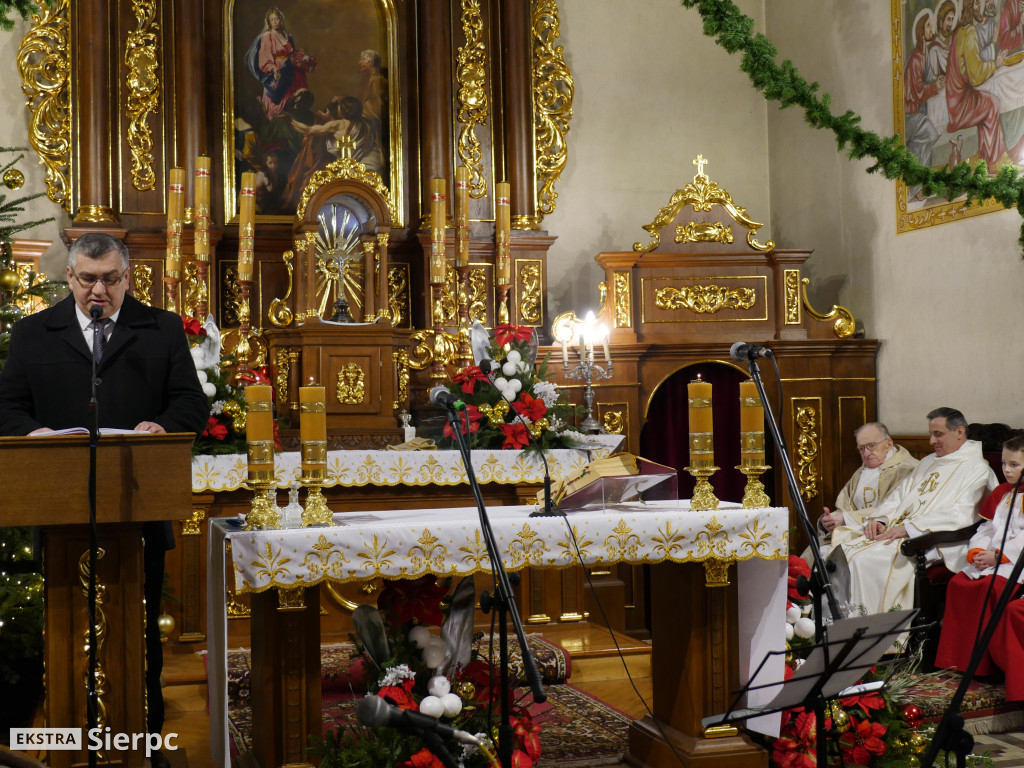 Huzary w kościele w Borkowie