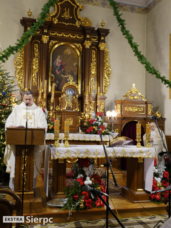 Huzary w kościele w Borkowie