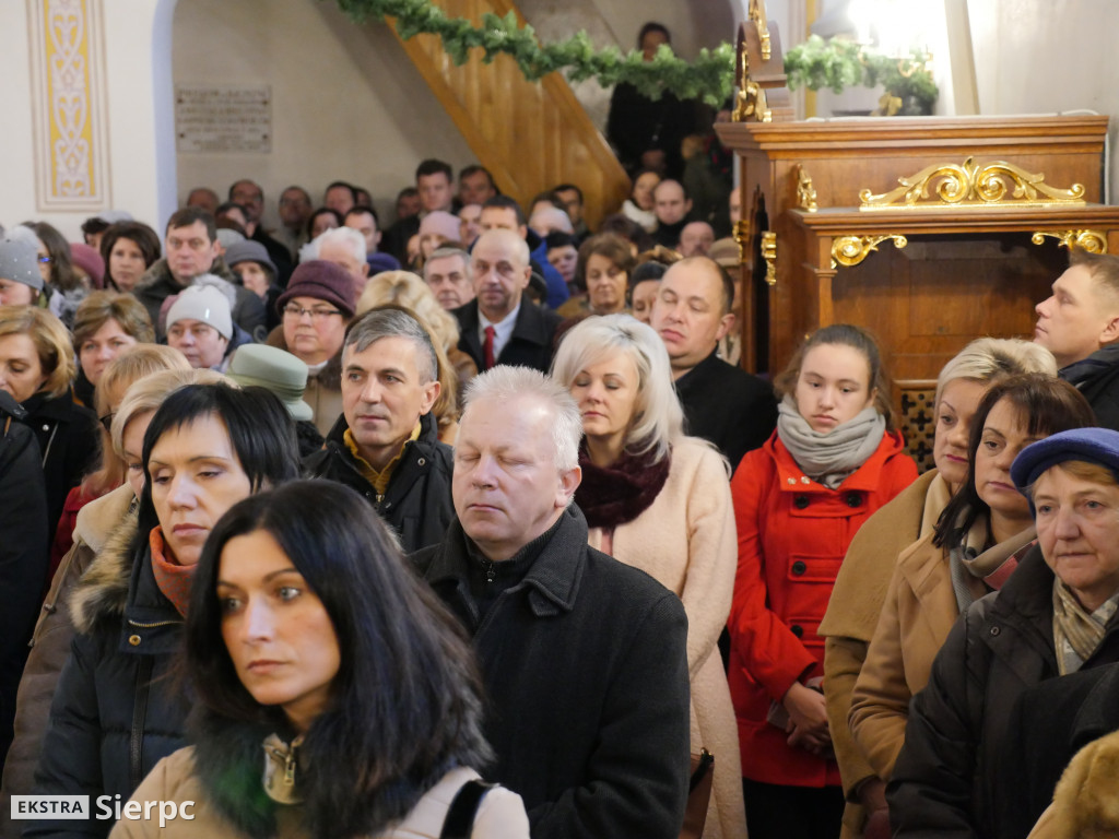 Huzary w kościele w Borkowie