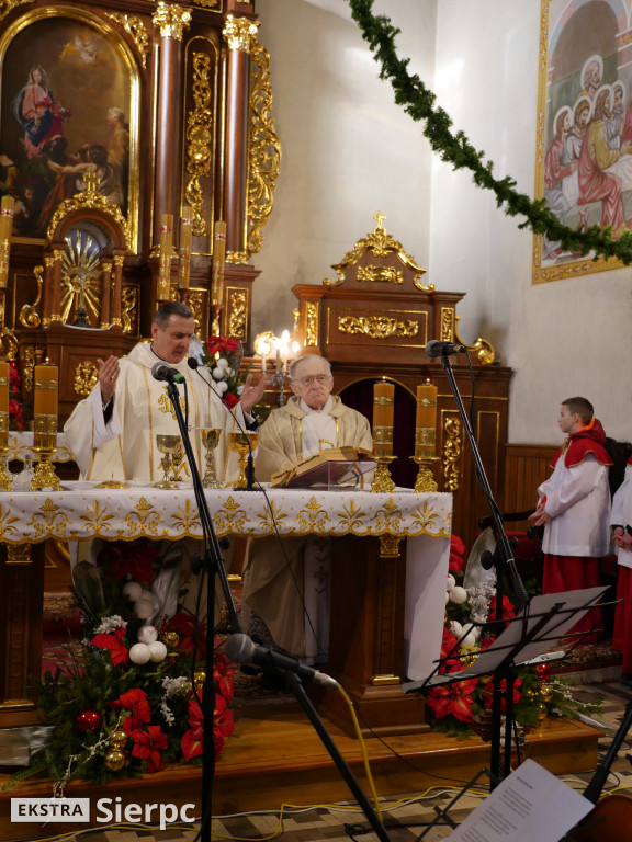 Huzary w kościele w Borkowie