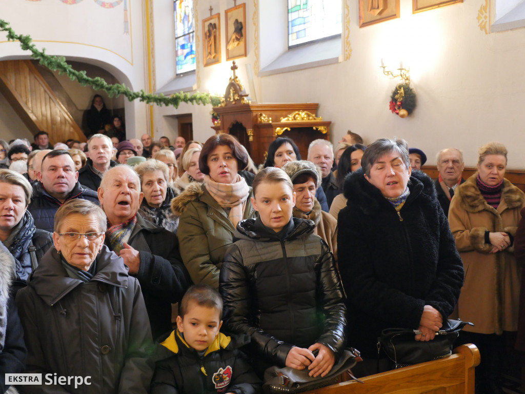 Huzary w kościele w Borkowie