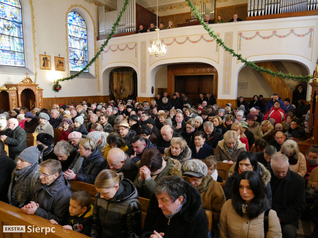 Huzary w kościele w Borkowie