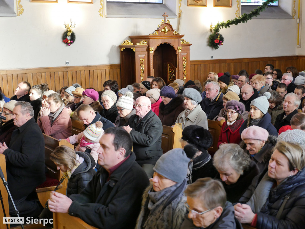 Huzary w kościele w Borkowie