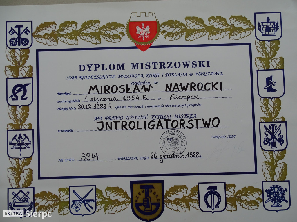 Introligator Mirosław Nawrocki