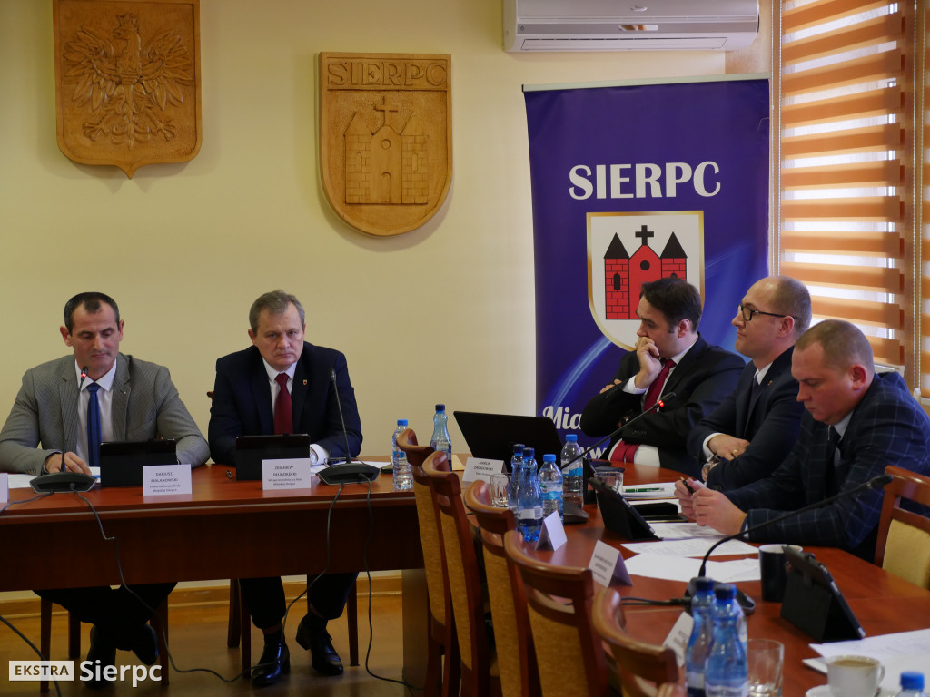 Sesja Rady Miejskiej Sierpca