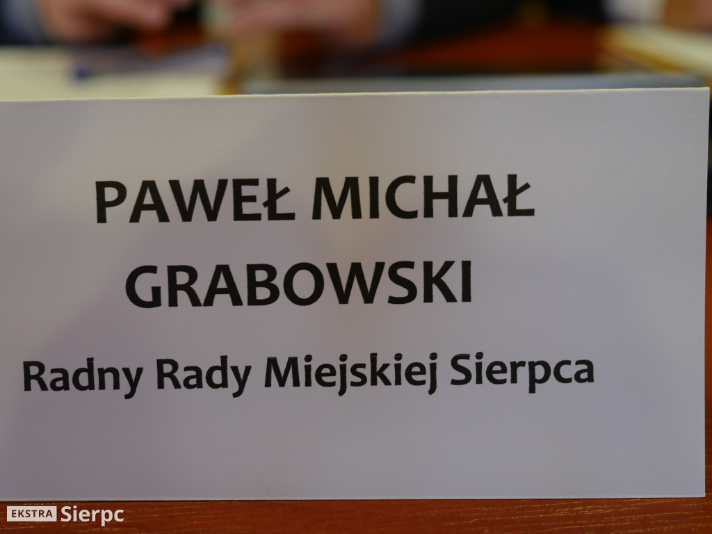 Sesja Rady Miejskiej Sierpca