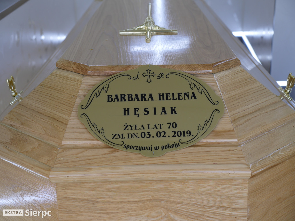 Ostatnie pożegnanie Barbary Hęsiak