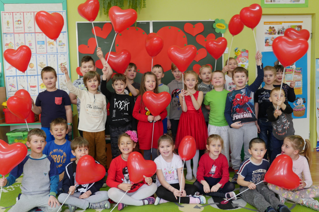 Walentynki i przedszkolaki