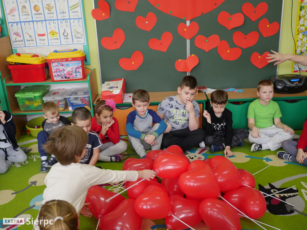 Walentynki i przedszkolaki