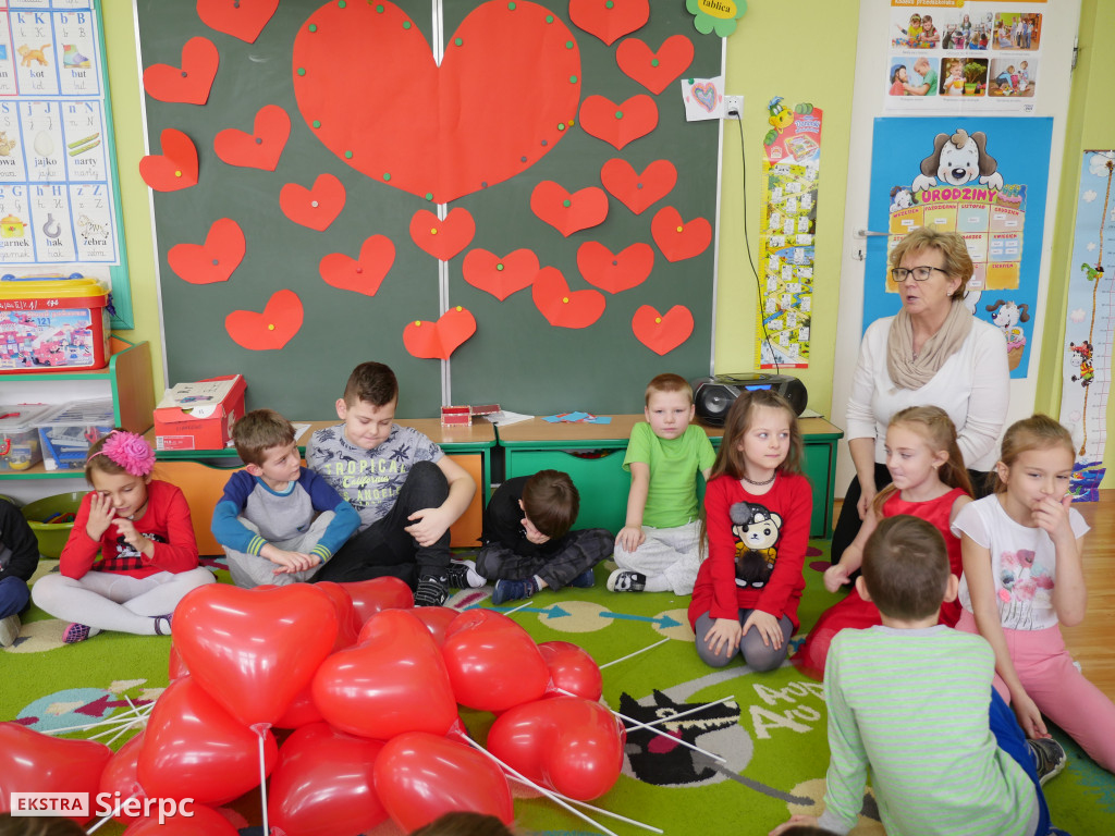 Walentynki i przedszkolaki