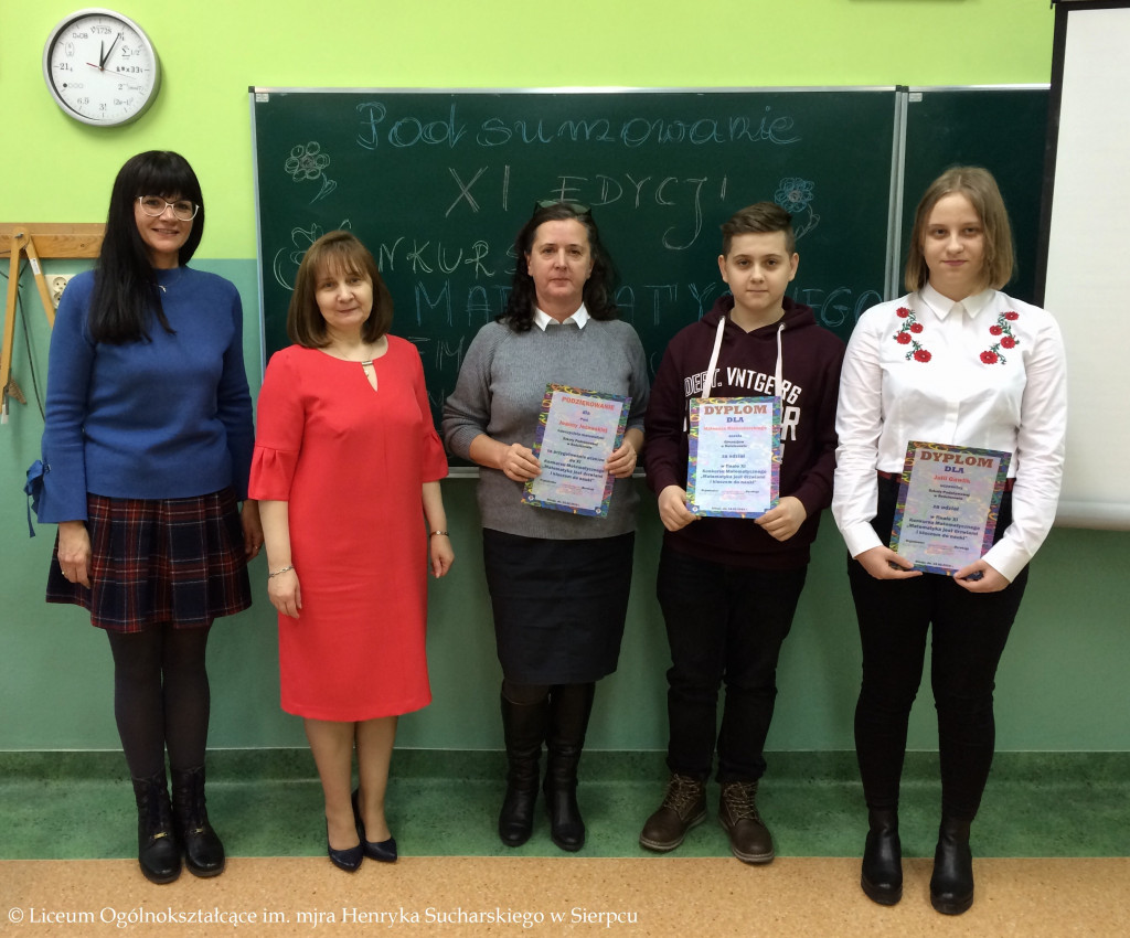 XI Konkurs Matematyczny w LO