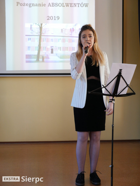 Pożegnanie absolwentów 2019