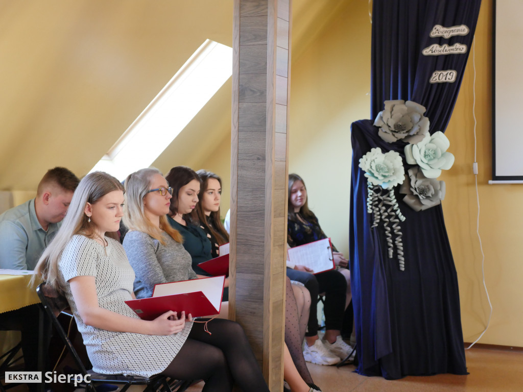 Pożegnanie absolwentów 2019