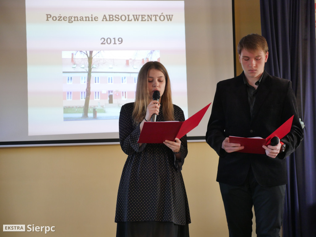 Pożegnanie absolwentów 2019