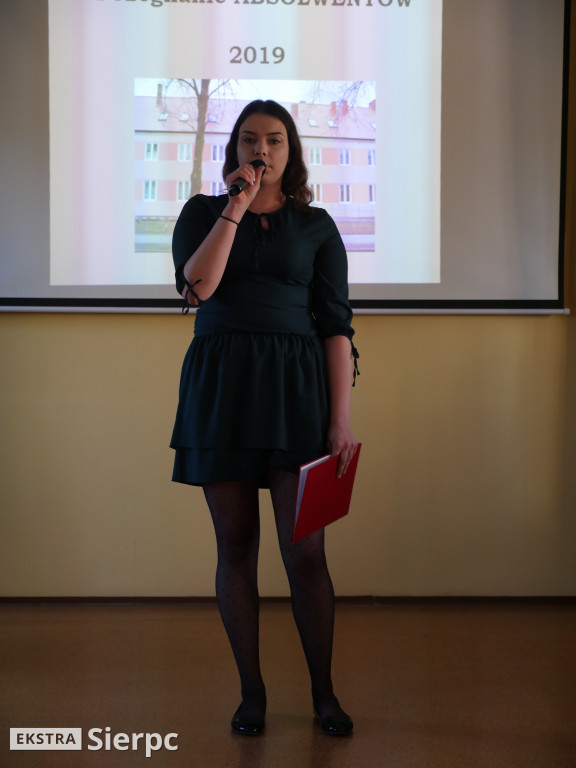 Pożegnanie absolwentów 2019