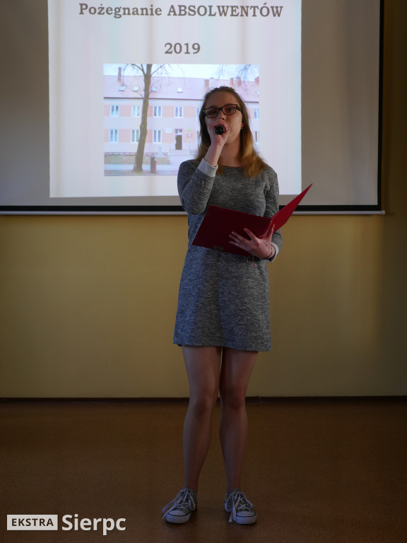 Pożegnanie absolwentów 2019