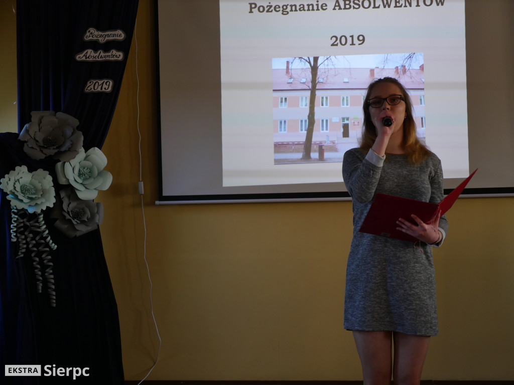 Pożegnanie absolwentów 2019