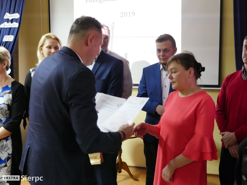 Pożegnanie absolwentów 2019