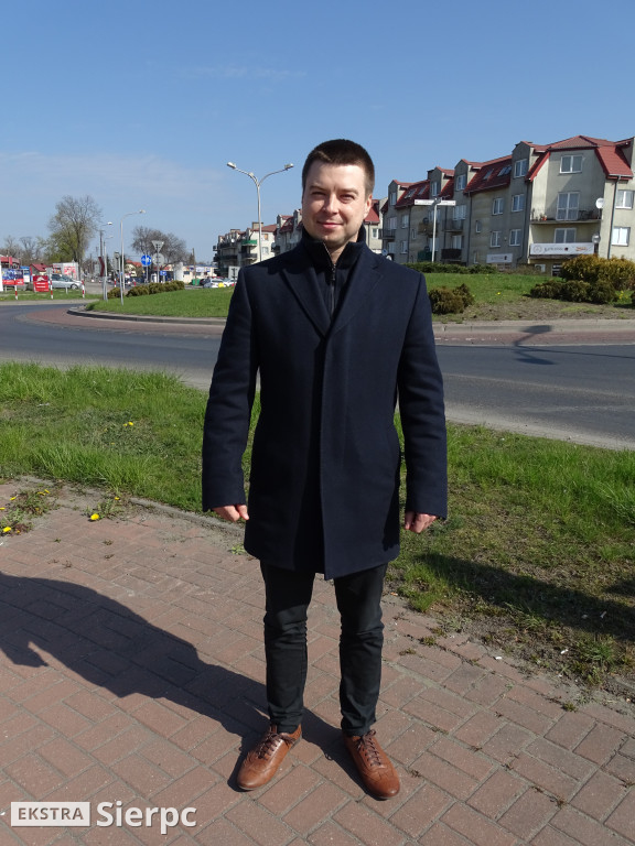 Rozmowy o drogach w Sierpcu