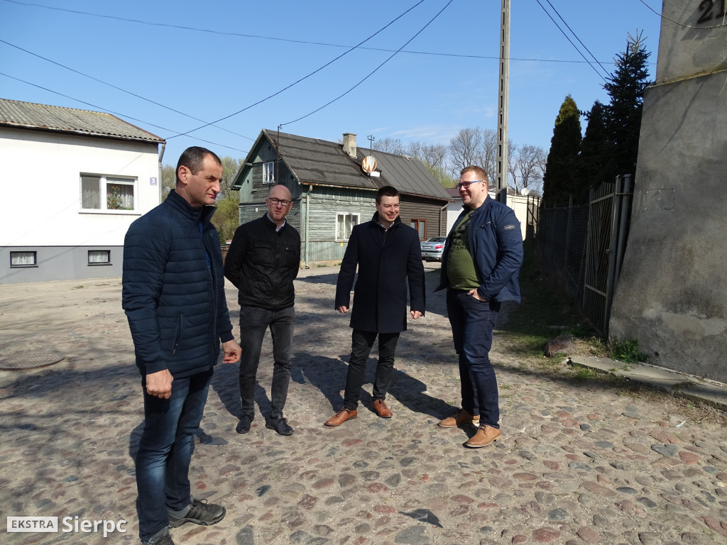 Rozmowy o drogach w Sierpcu