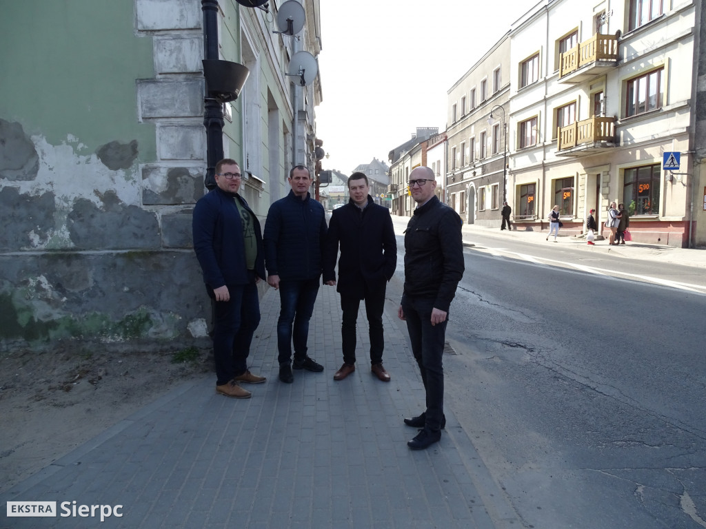 Rozmowy o drogach w Sierpcu
