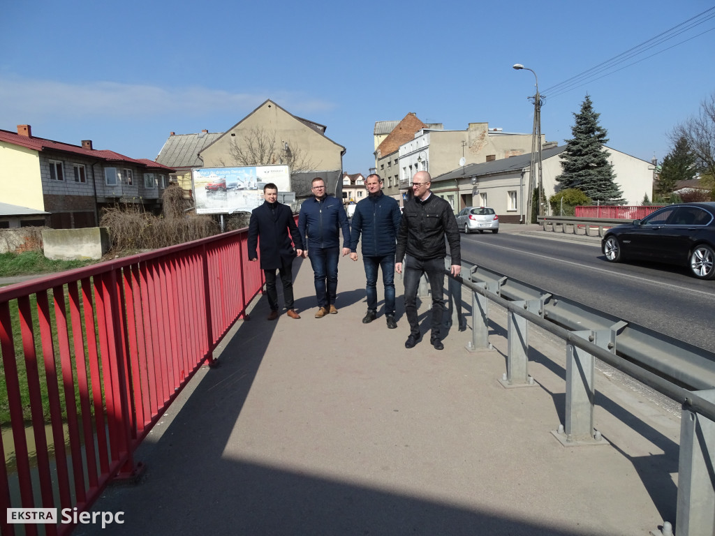 Rozmowy o drogach w Sierpcu