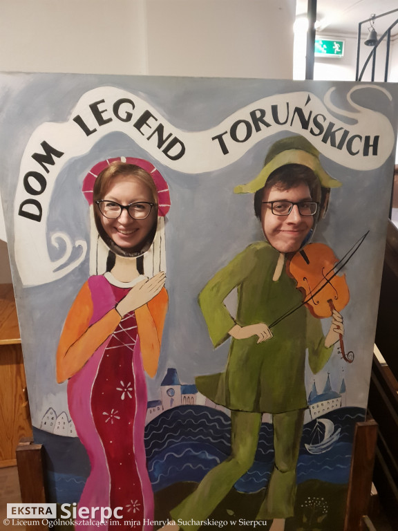 Sierpeccy licealiści w Toruniu