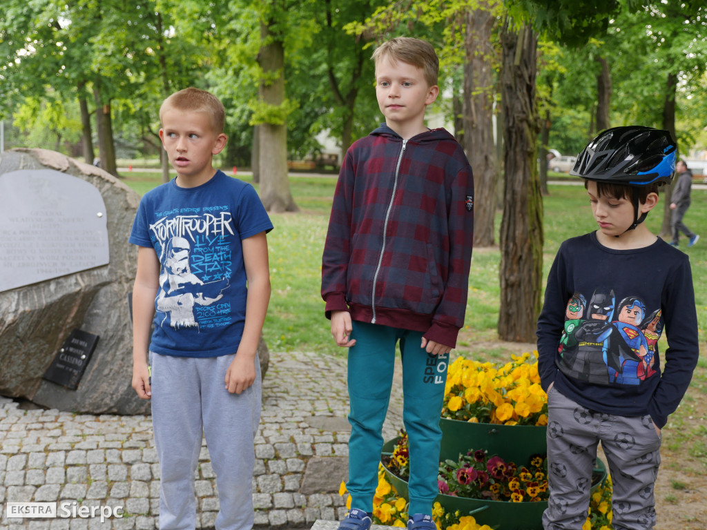 Roll Pamięci w parku Andersa w Sierpcu