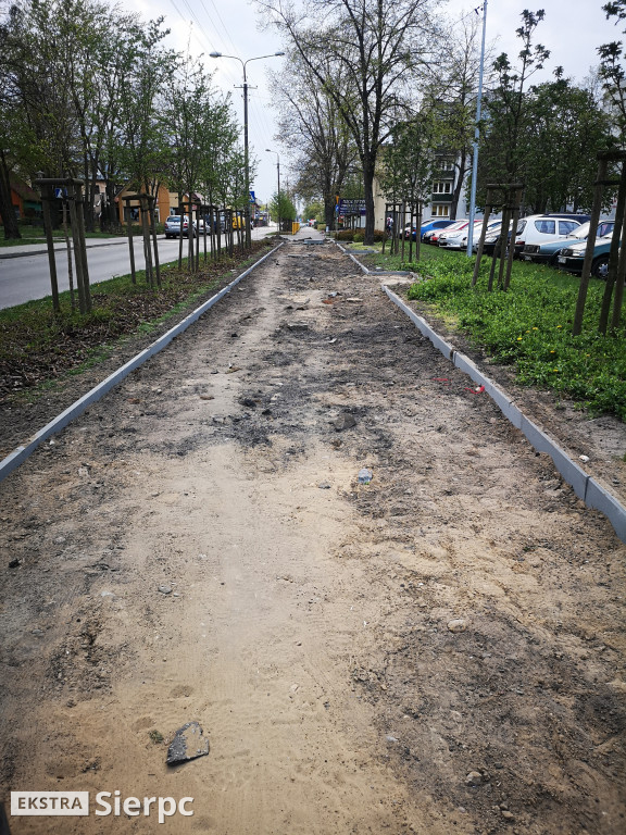 Remont chodnika na ul. Jana Pawła II