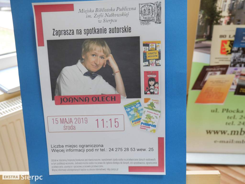 Spotkanie z Joanną Olech