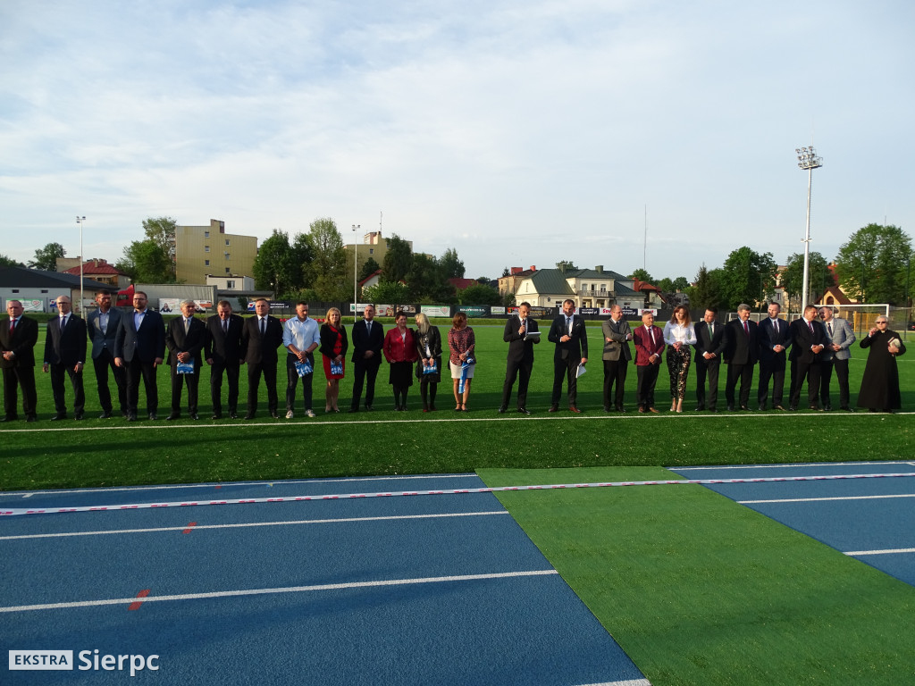 Otwarcie stadionu w Sierpcu