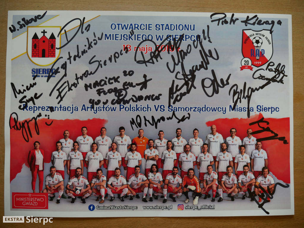 Otwarcie stadionu w Sierpcu