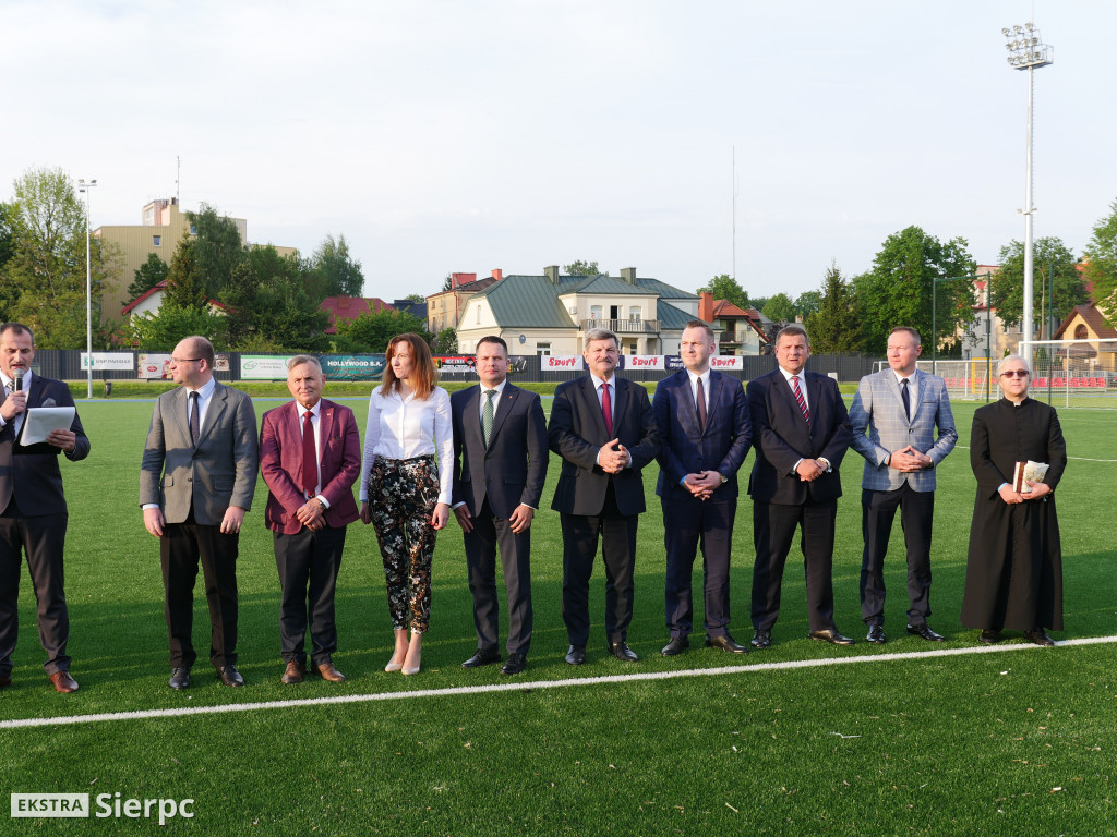 Otwarcie stadionu w Sierpcu