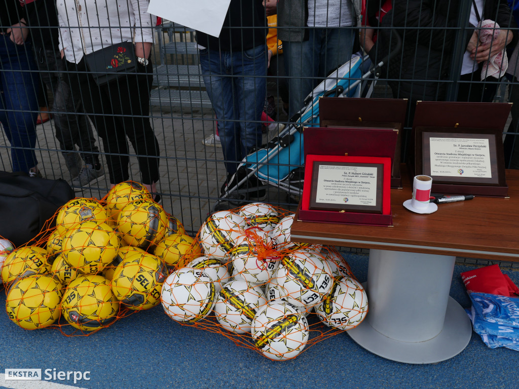 Otwarcie stadionu w Sierpcu