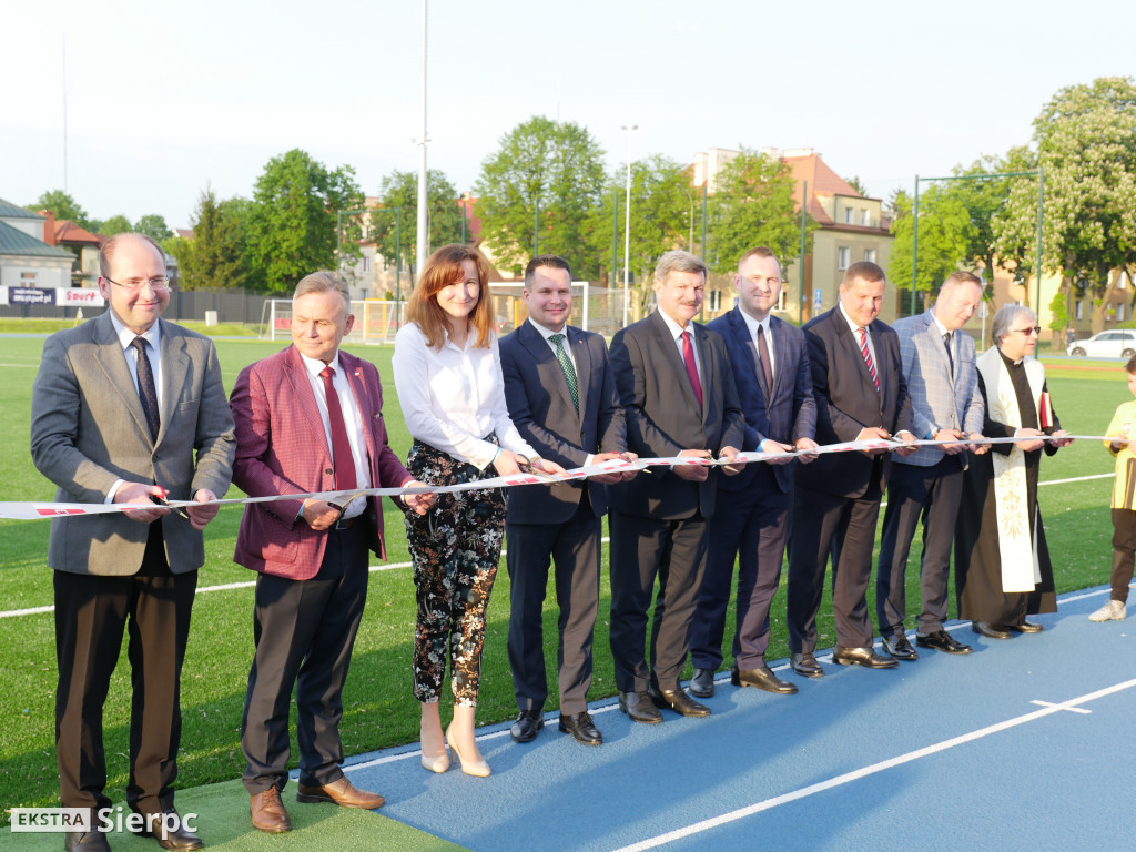 Otwarcie stadionu w Sierpcu