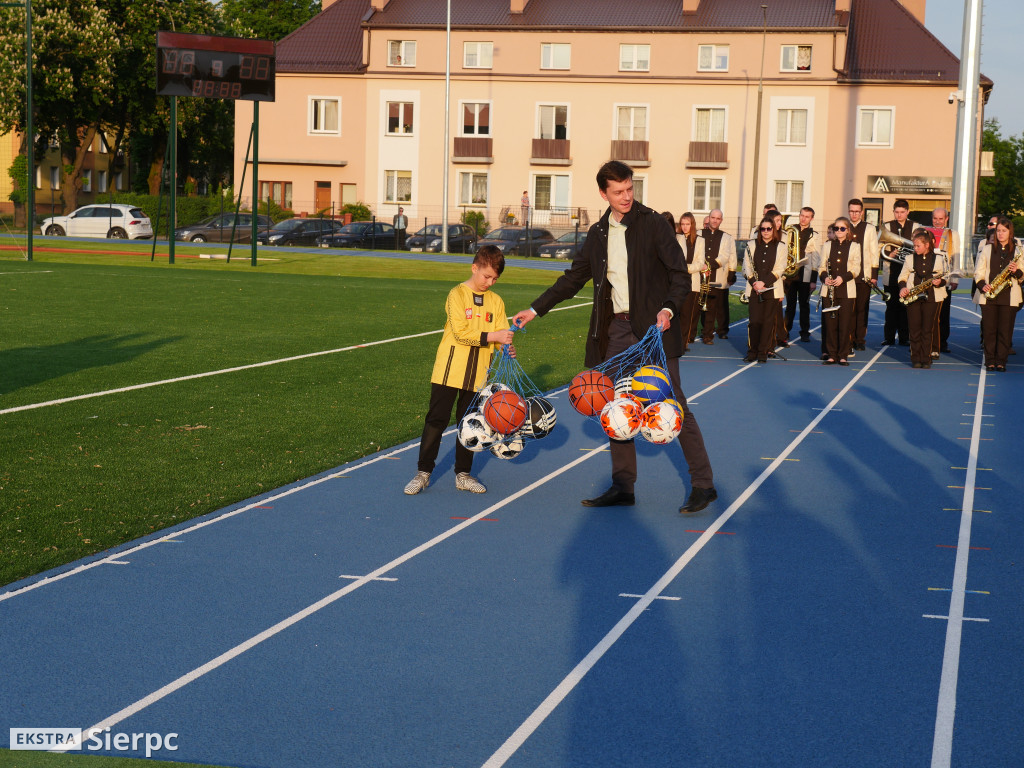 Otwarcie stadionu w Sierpcu