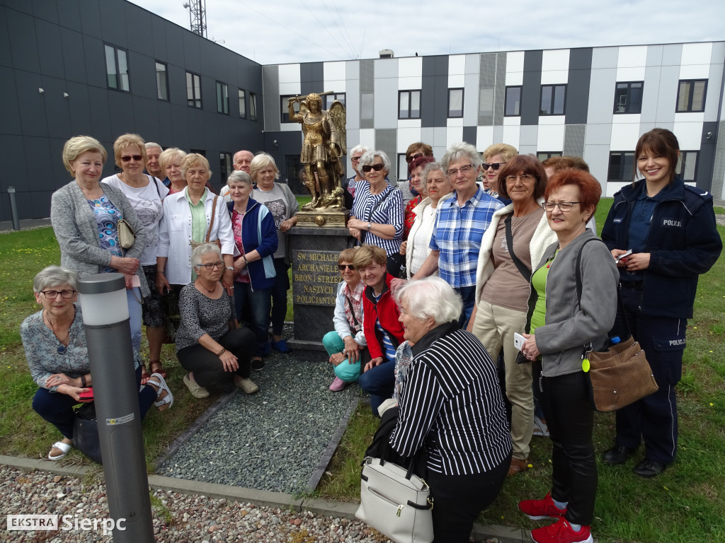 Klub Senior+ z wizytą na policji