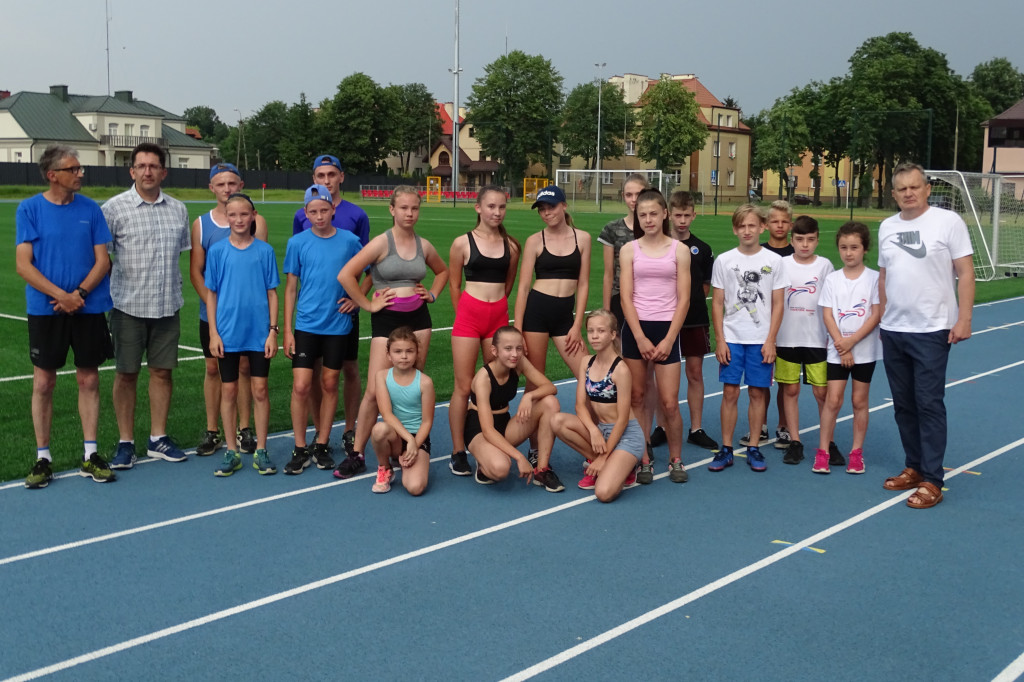 Pokazowy trening lekkoatletyczny
