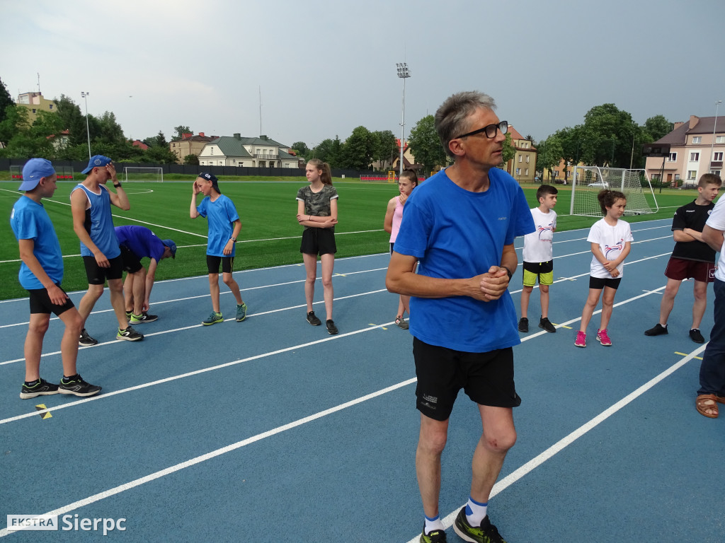 Pokazowy trening lekkoatletyczny